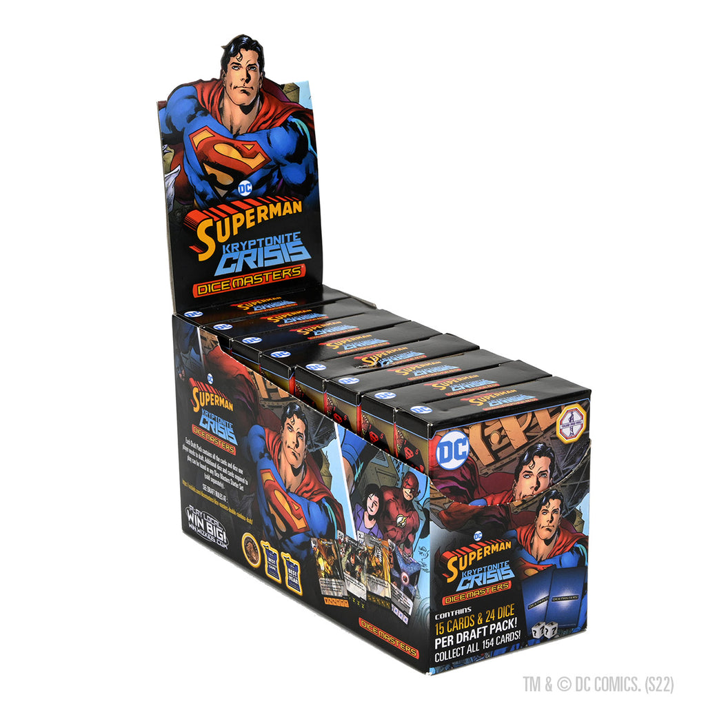 DC Dice Masters: Superman Kryptonite Crisis Countertop Display
