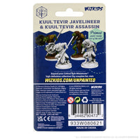 Critical Role Unpainted Miniatures: Kuul'tevir Javelineer & Assassin