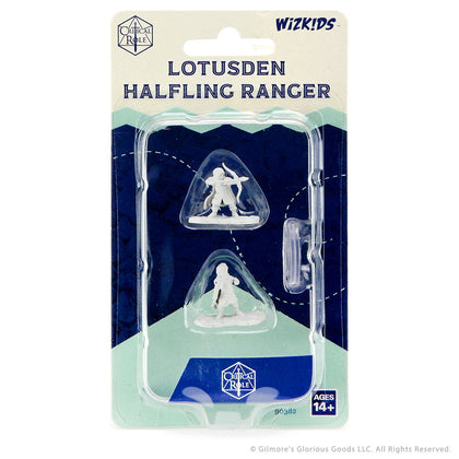 Critical Role Unpainted Miniatures: Lotusden Halfling Ranger Male - 1