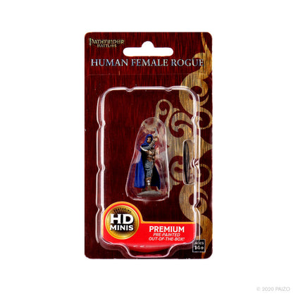 Pathfinder Battles: Premium Painted Figure - Human Rogue Female - 1
