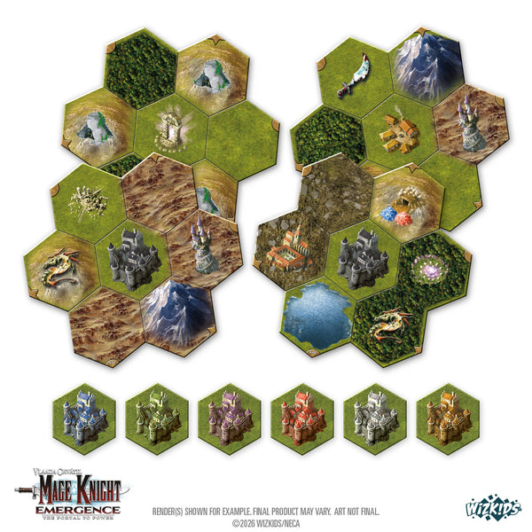 PRE-ORDER - Mage Knight: Emergence - The Portal to Power – WizKids