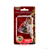 Pathfinder Battles: Premium Painted Figure - Male Dwarf Sorcerer