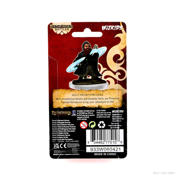 Pathfinder Battles Figure: Half-Orc Druid Male – 6-teilig, Premium Bemalt, Für Tabletop-Spiele