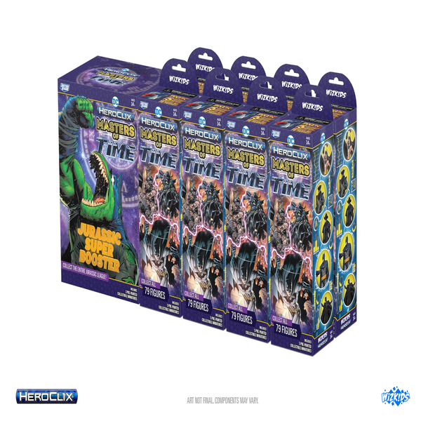 DC HeroClix: Masters of Time Booster Brick – WizKids DC HeroClix: Masters of Time Booster Brick – WizKids