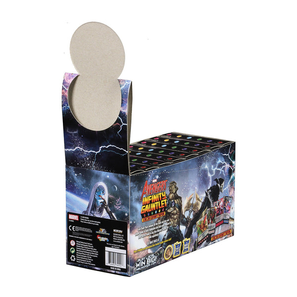 Marvel Dice Masters Infinity Gauntlet Draft Pack Box (8CT outlets DISPLAY)