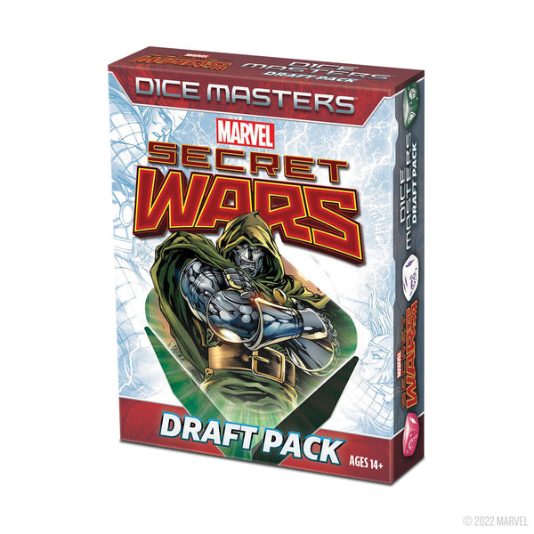 Shops Marvel Dice Masters - Secret Wars Draft Pack Countertop Display