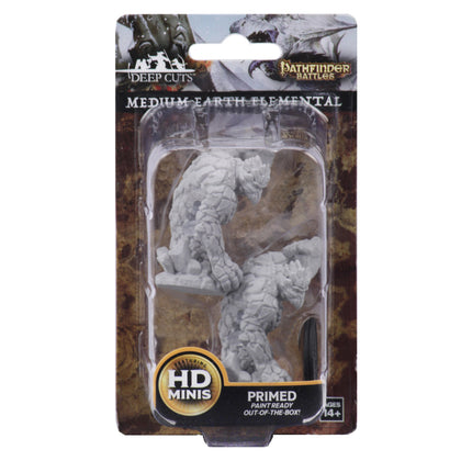 Pathfinder Battles  Deep Cuts  Unpainted Miniatures: Medium Earth Elemental - 1