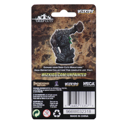 Pathfinder Battles  Deep Cuts  Unpainted Miniatures: Medium Earth Elemental - 2