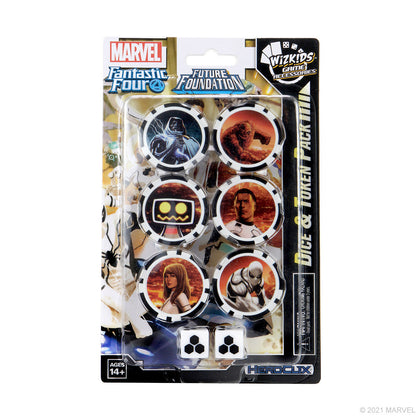Marvel HeroClix: Fantastic Four Future Foundation Dice & Token Pack - 1