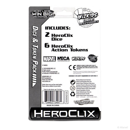 Marvel HeroClix: Spider-Man and Venom Absolute Carnage Dice & Token Pack - 2