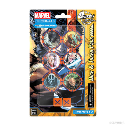 Marvel HeroClix: X-Men X of Swords Dice and Token Pack - 1