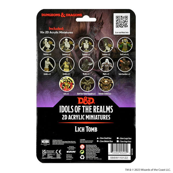 D&D Idols of the Realms: Lich Tomb - 2D Set – WizKids