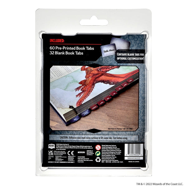 D&D Book Tabs: Monster Manual – WizKids