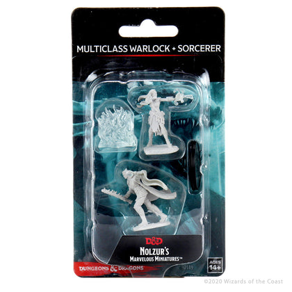 D&D Nolzur's Marvelous Miniatures: Multiclass Warlock + Sorcerer Female - 1