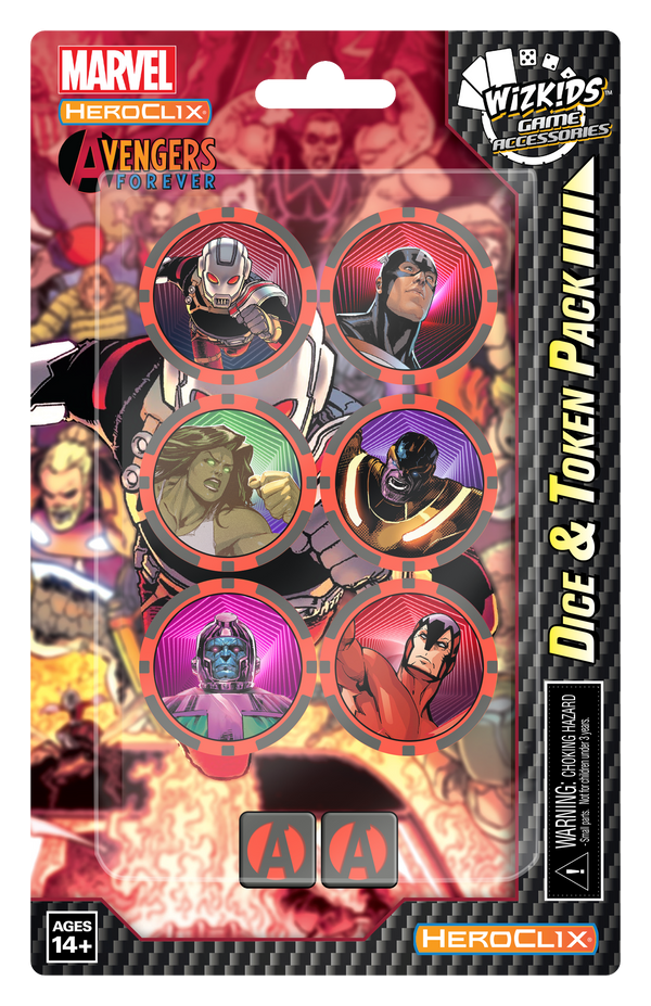 Marvel HeroClix: Avengers Forever Dice and Token Pack Ant-Man