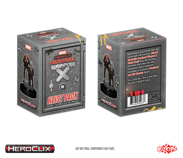Marvel HeroClix: Deadpool and Hit-Monkey Heist Pack – WizKids