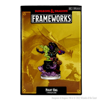 D&D Frameworks: Night Hag - Unpainted and Unassembled - 1