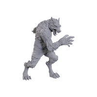 Critical Role Unpainted Miniatures: Chetney Pock O'Pea & Werewolf