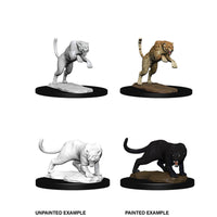 D&D Nolzur's Marvelous Miniatures: Panther & Leopard
