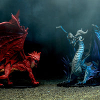 Pathfinder Battles: City of Lost Omens – Adult Red & Black Dragons Premium Set