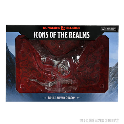 D&D Icons of the Realms: Adult Silver Dragon - 2
