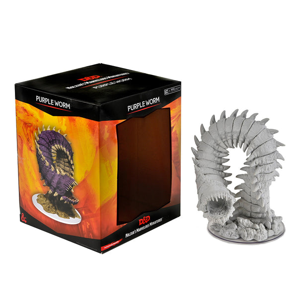 D&D Nolzur's Marvelous Miniatures - Purple Worm – WizKids
