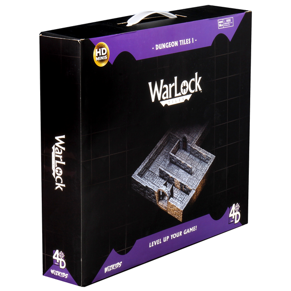 BACK-ORDER - WarLock Tiles: Base Set – Dungeon Tiles I – WizKids