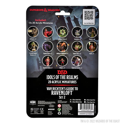 D&D Idols of the Realms: Van Richten's Guide to Ravenloft - 2D Set 2 - 2