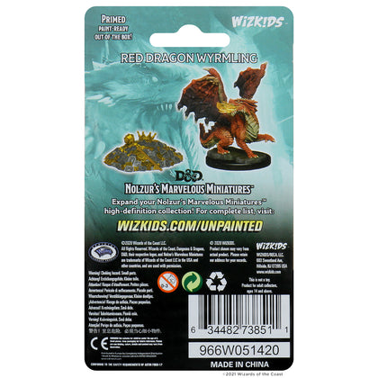 D&D Nolzur's Marvelous Miniatures - Red Dragon Wyrmling - 2
