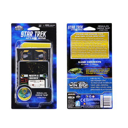 Star Trek: Attack Wing Card Pack - Romulan Drone Ship - 1