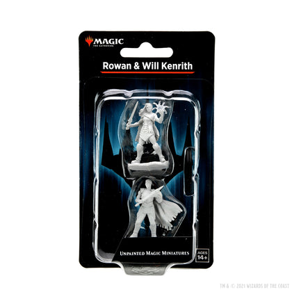 Magic: The Gathering Unpainted Miniatures: Rowan Kenrith & Will Kenrith - 1