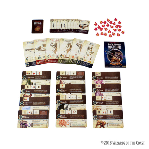 Dungeons & Dragons: Rock Paper Wizard - Fistful of Monsters