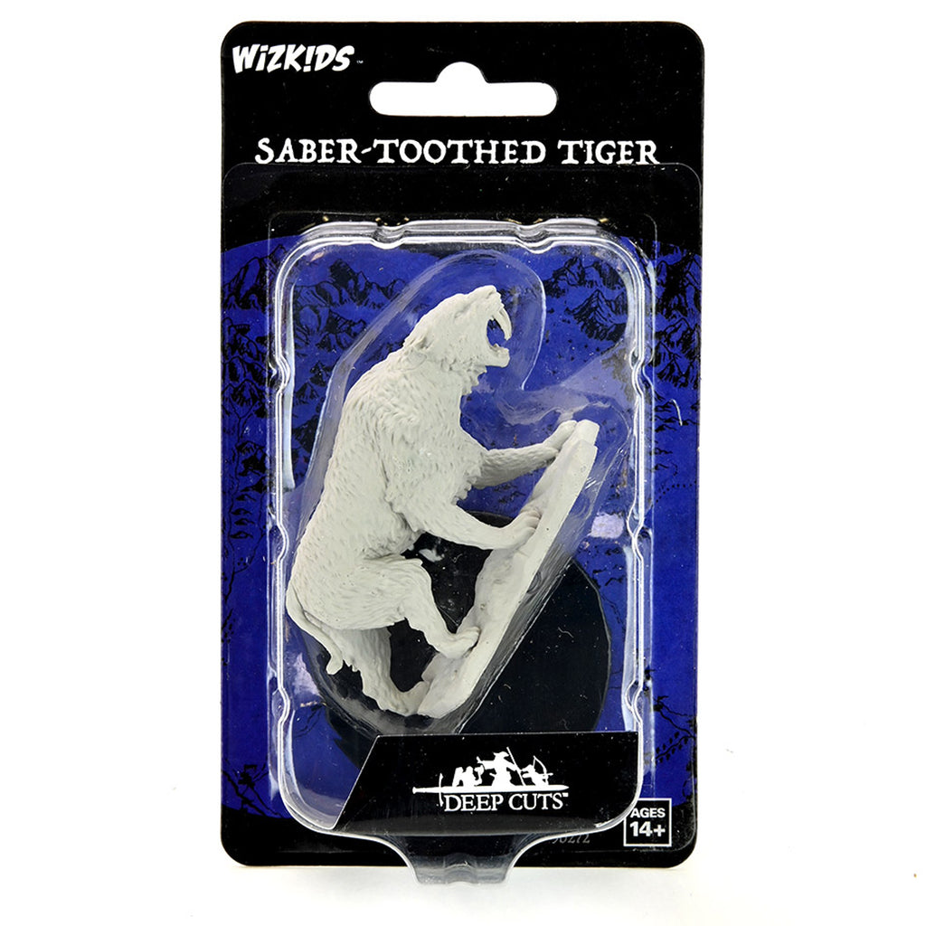 WizKids Deep Cuts: Saber-Toothed Tiger