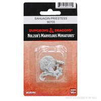 D&D  Nolzur's Marvelous Miniatures: Sahuagin Priestess