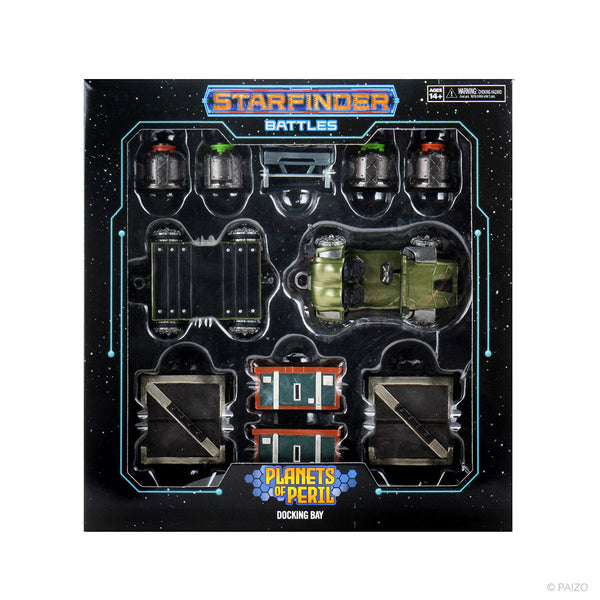 Starfinder Battles: Planets of Peril Docking Bay Premium Set – WizKids
