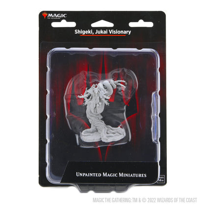 Magic: The Gathering Unpainted Miniatures - Shigeki, Jukai Visionary - 1
