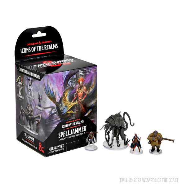 D&D Icons of the Realms Miniatures: Spelljammer Adventures in Space