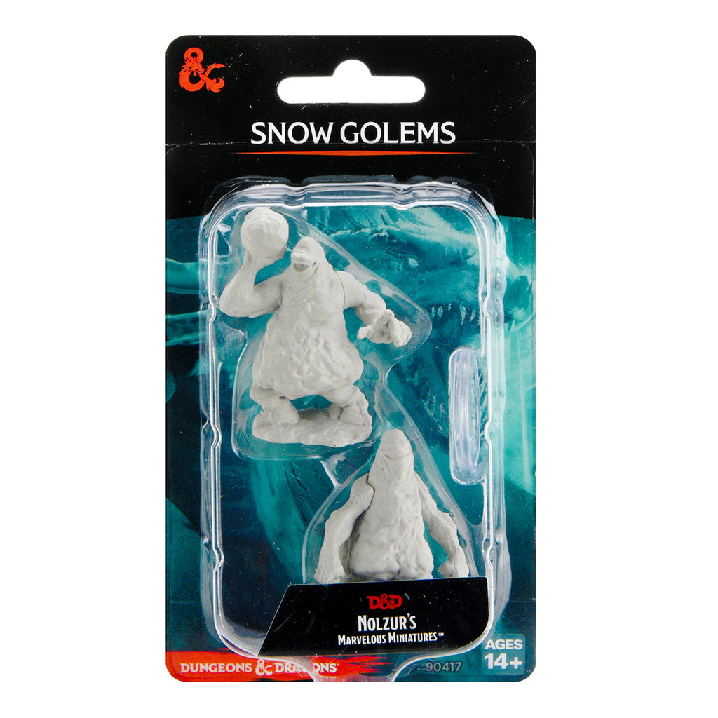 D&D Nolzur's Marvelous Miniatures: Snow Golems