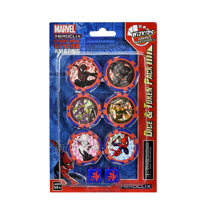 Marvel HeroClix: Spider-Man Beyond Amazing Dice & Token Pack - 1