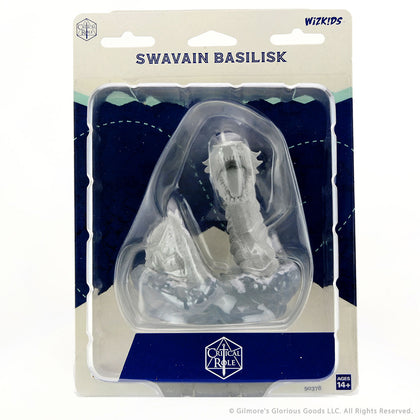 Critical Role Unpainted Miniatures: Swavain Basilisk - 1