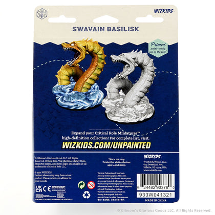 Critical Role Unpainted Miniatures: Swavain Basilisk - 2