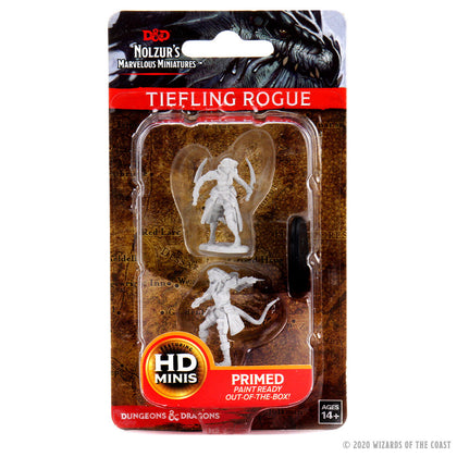 D&D Nolzur's Marvelous Miniatures: Tiefling Female Rogue - 1