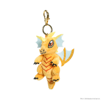 Dungeons & Dragons: 50th Anniversary Topaz Wyrmling Plush Charm by Kidrobot