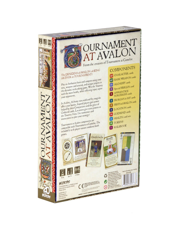 WizKids Tournament At Avalon – Gioco Di Carte In Inglese, 14+, 3-6 Giocatori, 45 Min