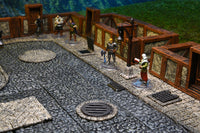 WarLock Tiles: Base Set – Town & Village Town Square