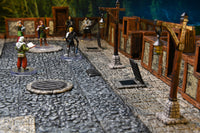WarLock Tiles: Base Set – Town & Village Town Square