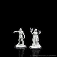 Critical Role Unpainted Miniatures: Turst Militia Swordsman & Lyrengorn Holy Priest
