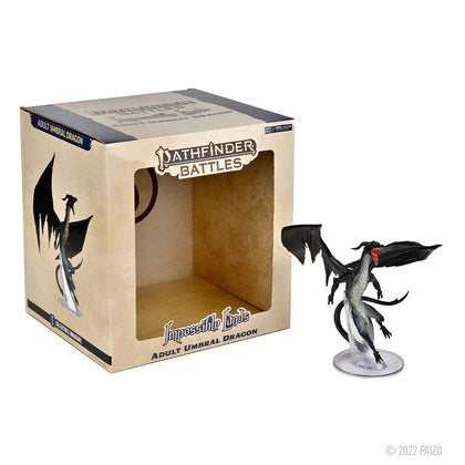 Pathfinder Battles: Impossible Lands - Adult Umbral Dragon Boxed Figure - 1