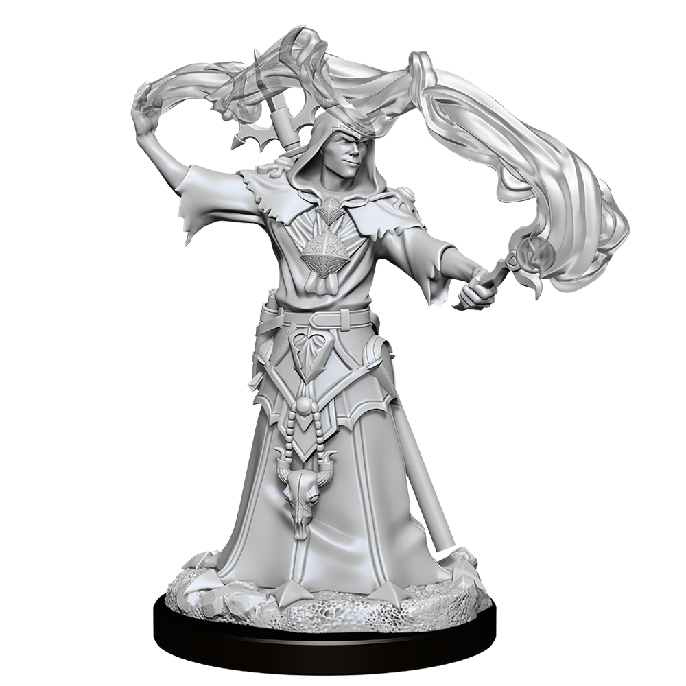 Pathfinder Battles Deep Cuts - Male Human Sorcerer