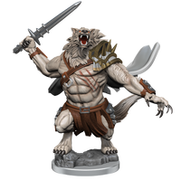 Magic: The Gathering Unpainted Miniatures - Arlinn Kord & Tovolar